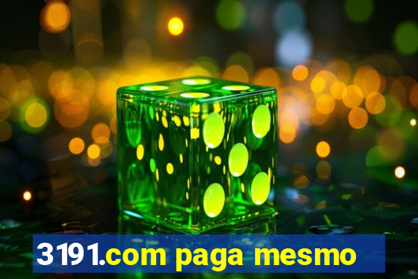 3191.com paga mesmo